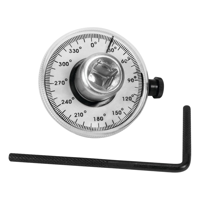 Performance Tool M205 1/2-Inch Torque Angle Gauge Tool, 360 Degree Angle Scale - Image 1